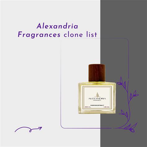 alexandria fragrances clone list